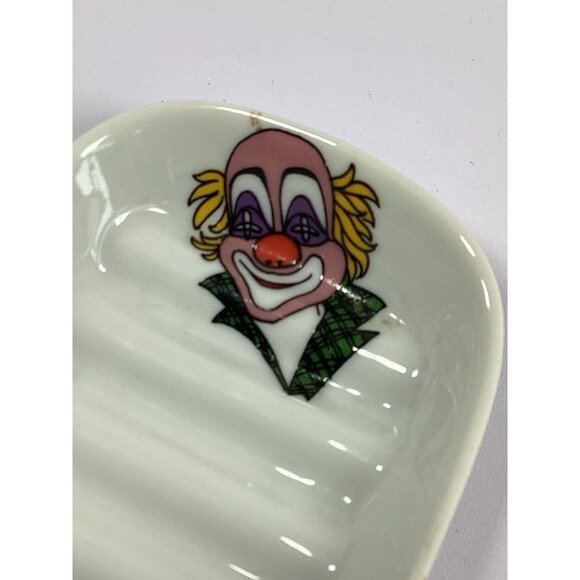 Liette international Clown Soap Dish Porcelain Hand Painted USA Made - Picture 2 of 7